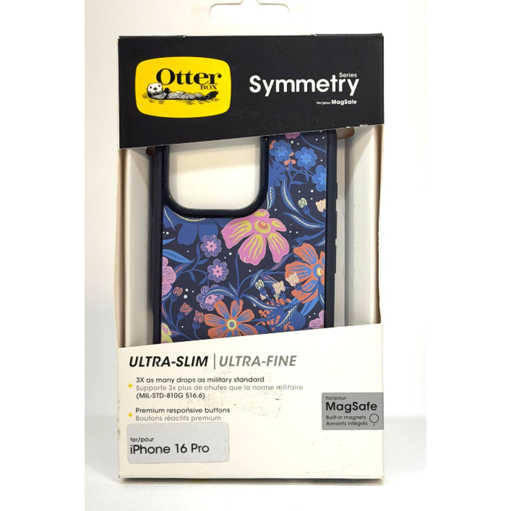 OtterBox Symmetry Series MagSafe Case For Apple iPhone 16 Pro, Fairy Fauna Blue - Picture 2 of 2